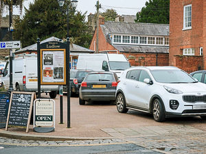 Supporting image for story: Plea for action over parking on pedestrianised square in Ludlow