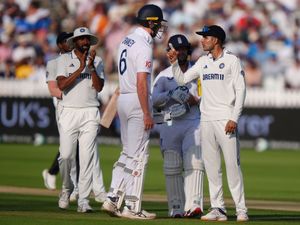 Supporting image for story: Fiery end to day three as Zak Crawley angers India at Lord’s