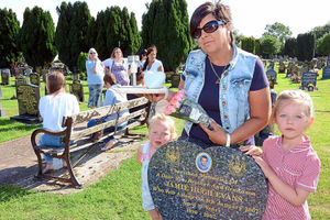 Supporting image for story: Whitchurch cemetery defends its tributes tidy-up