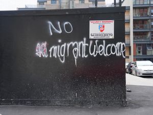 Supporting image for story: ‘Asylum seekers feel hunted amid scenes of hate on UK streets’ as protests go on