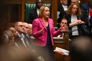 Helen Morgan presses government over safe maternity staffing. Photo: House of Commons