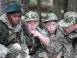 Supporting image for story: Shooting, sailing and obstacle courses among highlights at Shropshire Army Cadets camp