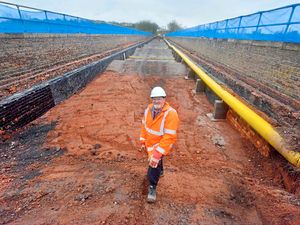 Supporting image for story: Track lifted for work on Severn Valley Railway’s historic viaduct - with video