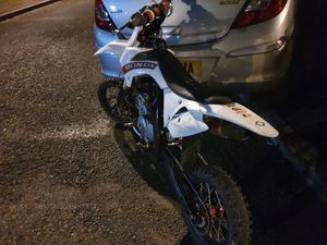 Supporting image for story: Teenager, 15, arrested after off-road motorbike ridden on road at high speed