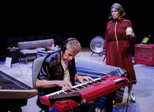 Jerome (Bill Champion) and NAN 300F (Jacqueline Hing)