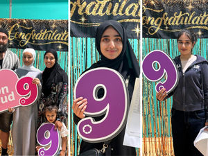 Supporting image for story: Eden Girls’ Leadership Academy, Birmingham pupils celebrate glowing GCSE gains