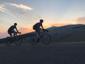 Supporting image for story: Brutal temperatures, a bad crash and a pack of wolves: Shropshire cyclist's mountain epic to join exclusive club