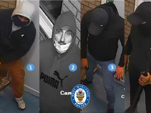 Supporting image for story: Appeal to find four men wanted in connection with burglary of Walsall food business