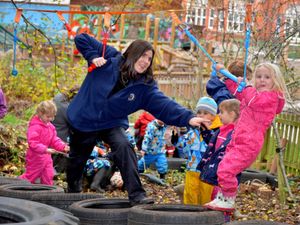 Supporting image for story: Kids' joy as forest school is opened