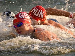 Supporting image for story: Marathon swim duo hope UK follows France's lead after "amazing" Olympic race