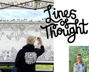 Lines of Thought is at The Hive from October 13 to December 5