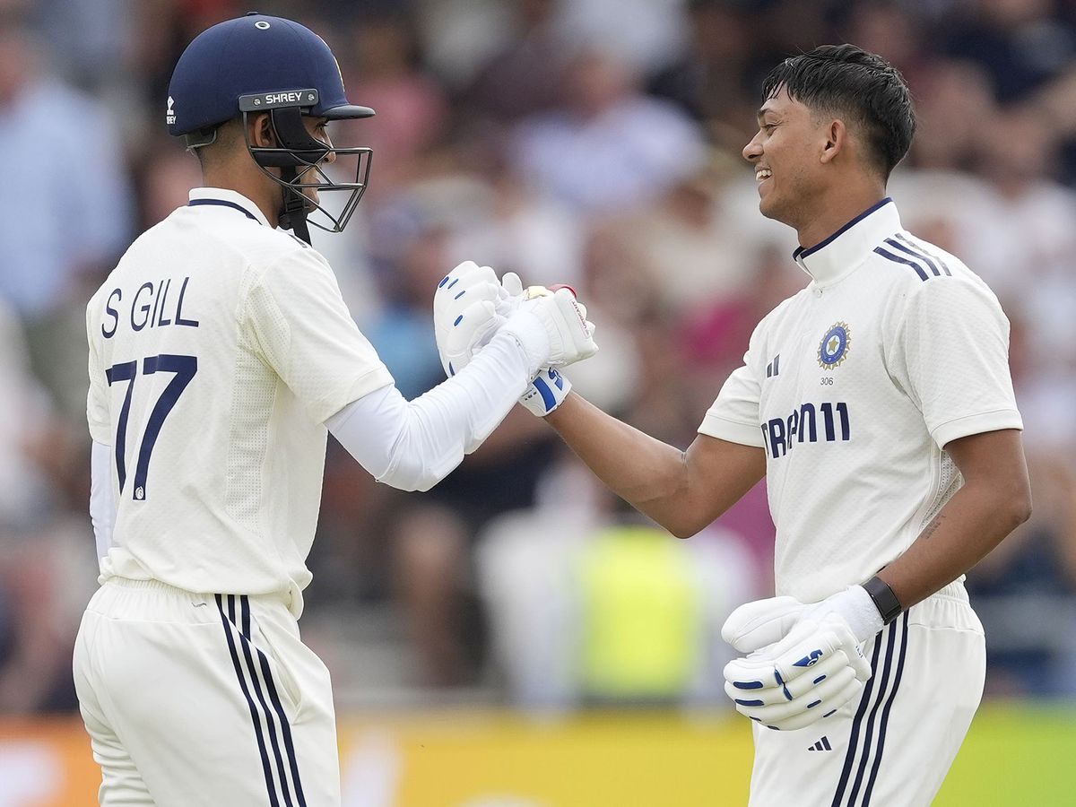 India dominate day one as Yashavi Jaiswal and Shubman Gill hit centuries