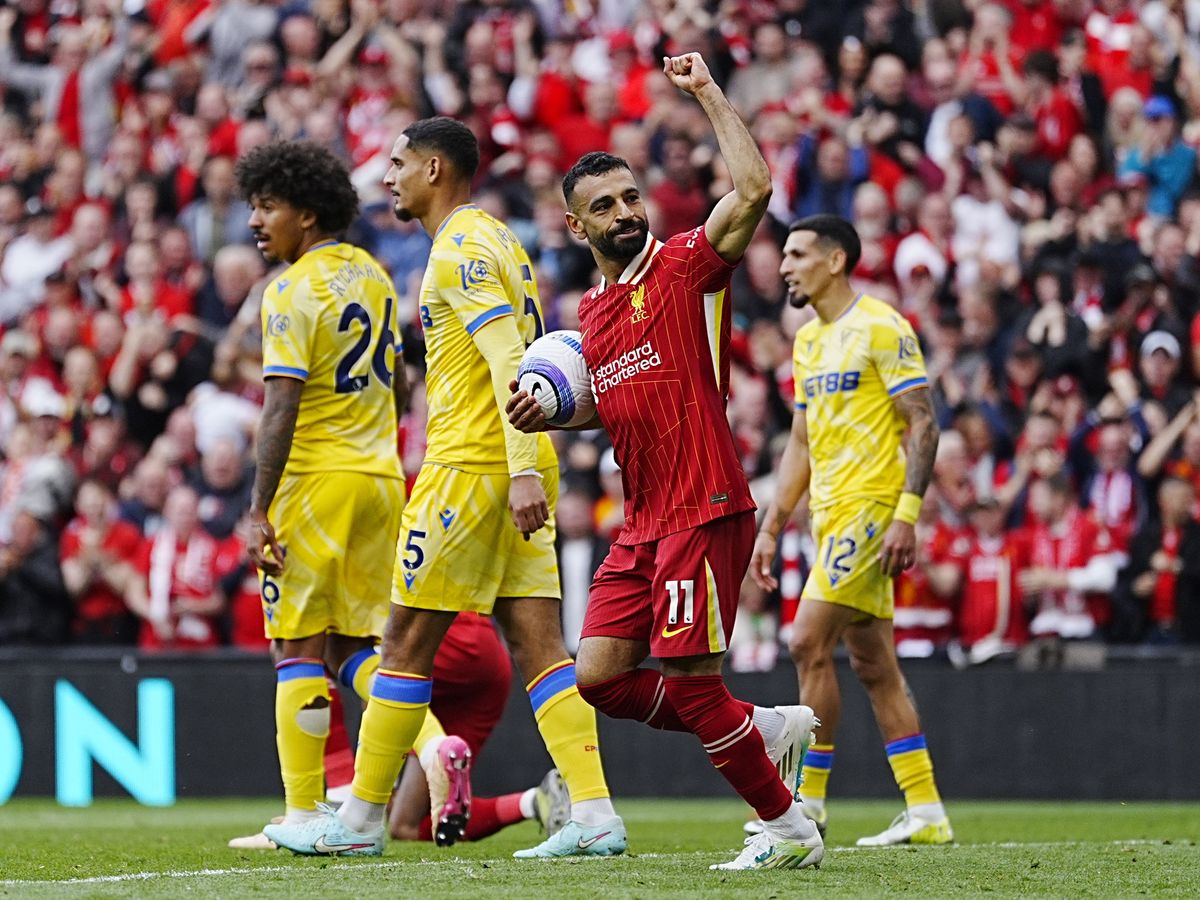 Liverpool end title-winning season with draw against Crystal Palace