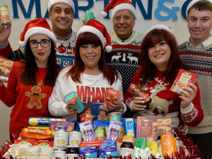 Supporting image for story: Wolverhampton firm donates hampers for the homeless
