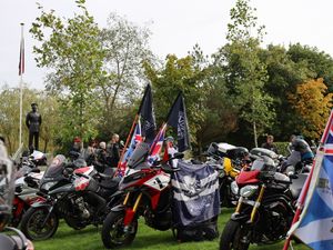 Supporting image for story: Thousands of bikers make annual pilgrimage to remember those who can no longer ride
