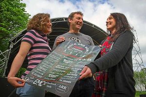 Supporting image for story: Market Drayton festival organisers rock and bowled over