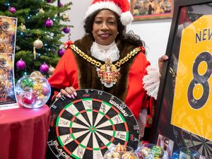 Supporting image for story: Wolves and darts goodies up for grabs in mayor's charity auction 