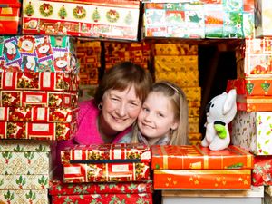 Supporting image for story: Wexford grandmother fills 1,000 shoebox gifts for charity drive