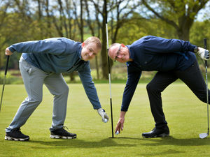 Supporting image for story: Holes-in-one are a
family affair at Penn