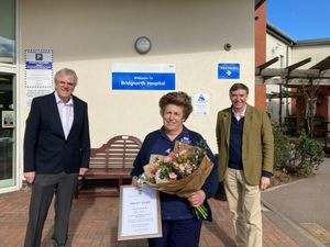Supporting image for story: Bridgnorth NHS worker commended for 42 years service