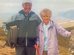 Supporting image for story: How beloved Evelyn inspired Powys farmer Emyr's incredible fundraising mission 