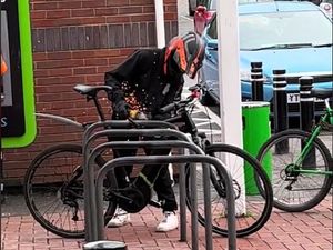 Supporting image for story: TikTok footage appears to show brazen attempted daylight theft of bike outside Wolverhampton Asda
