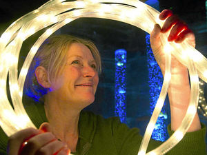 Supporting image for story: Powys holiday farm thanks fundraisers