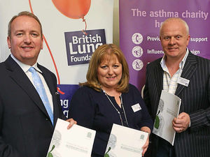 Supporting image for story: Tragic Shropshire parents visit London to launch asthma campaign report