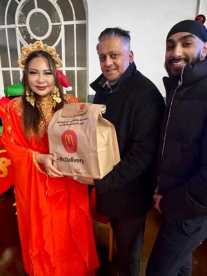 Maha Putri with McDonalds Penn Road Team 