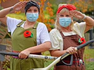 Supporting image for story: Pair’s novel tribute to Land Army in aid of Royal British Legion