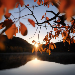 The lakes of Lapland look glorious in the autumn
