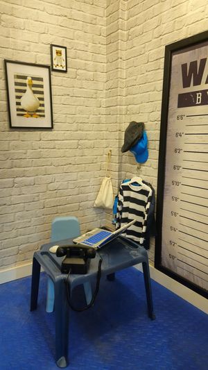 Shrewsbury Prison role play area in Darwins Town