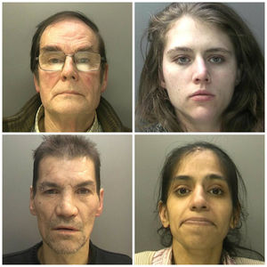 John Spencer Booth, Lucy Wilkie, Mark Adkins and Vineeta Kainth