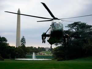 Supporting image for story: Timeline: Trump’s schedule in the week Covid-19 hit home