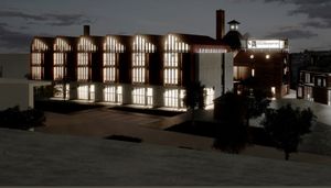 One of the building designs