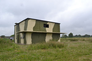 The wartime control tower of RAF Tilstock has been turned into a nesting site for birds, roosting site for bats, and refuge for insects.