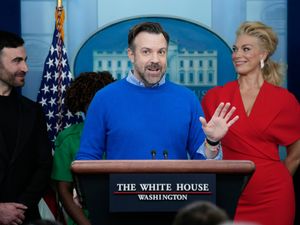 Supporting image for story: Ted Lasso cast discuss mental health awareness with US president Joe Biden