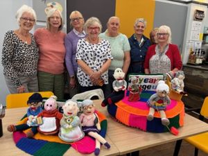 Supporting image for story: Wool crafted wonders celebrate 75th anniversary of local charity