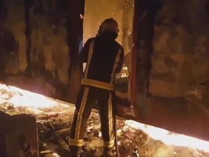 Supporting image for story: Pelsall Villa: Historic football club engulfed in flames AGAIN