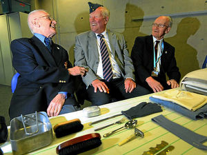 Supporting image for story: Wolves legend Ron Flowers in flying trip to Cosford