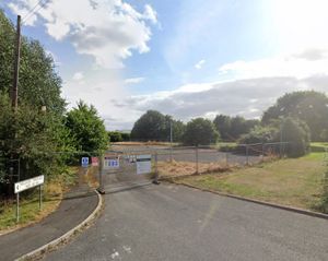 The site of the now demolished Bronyllys primary school. From Google Streetview