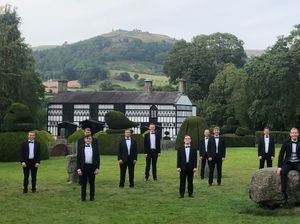 Supporting image for story: Male voice choir that appeared on Netflix to perform in Shropshire
