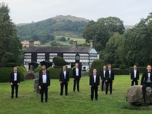 Supporting image for story: Male voice choir that appeared on Netflix to perform in Shropshire