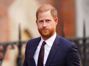The Duke of Sussex leaving the Royal Courts of Justice in London