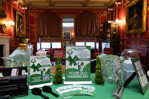 Guests donated their old hairbrushes on the night to The Shine Together Initiative. Photo by www.janusphotography.com