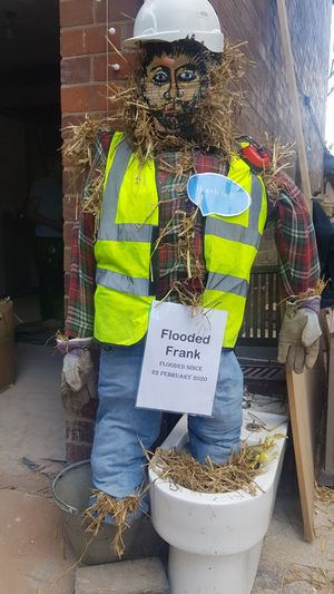 The house has undergone a six-month renovation which has also seen the creation of Flooded Frank