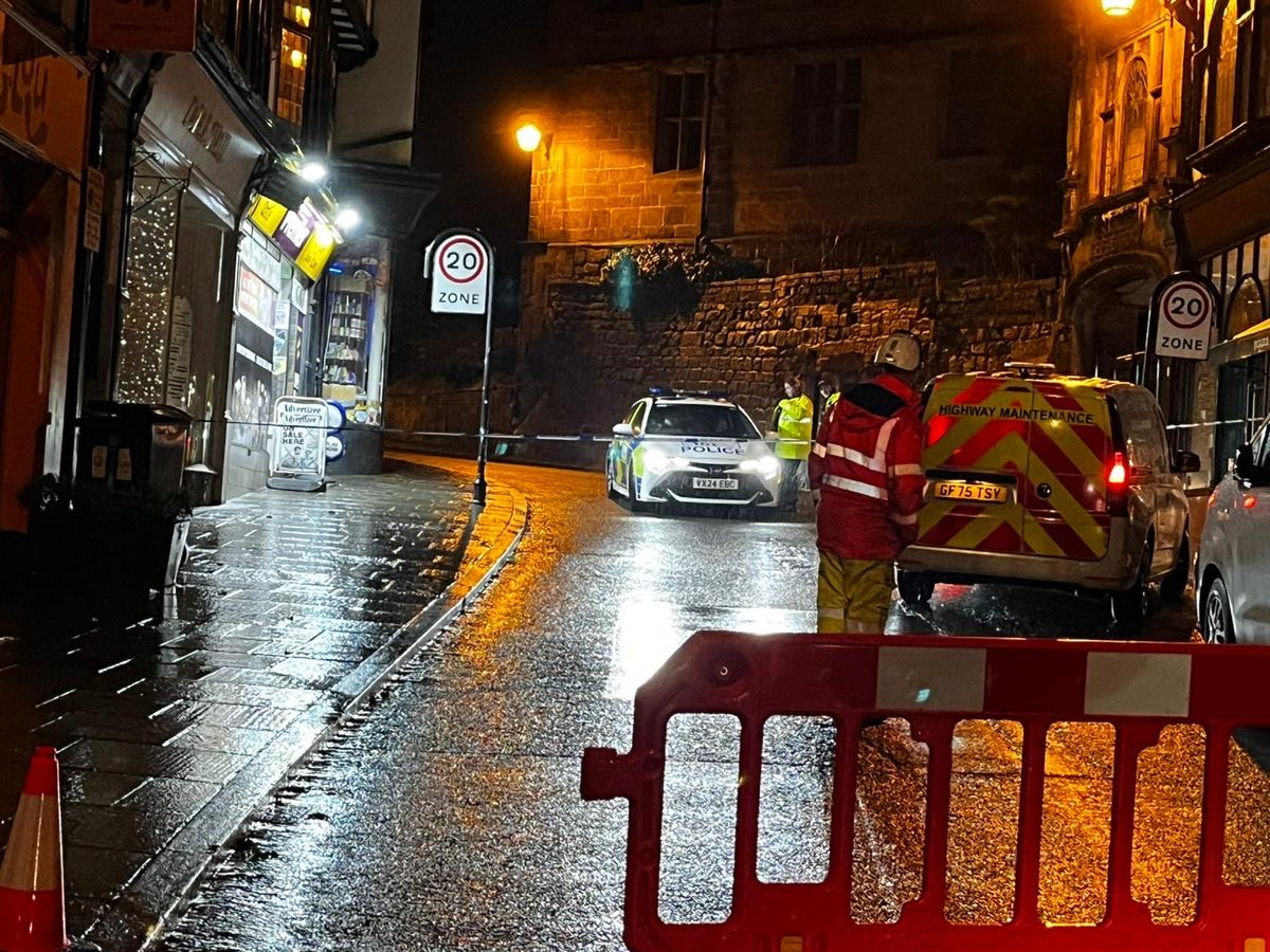 Shrewsbury fire LIVE: Emergency services rush to large fire in Shrewsbury town centre as major road closed