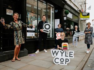 Supporting image for story: 'Fabulous atmosphere' in Shrewsbury after return of non-essential shops