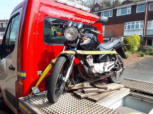 Supporting image for story: 'My bike's been nicked': Call to police after officers seize Yamaha untaxed for FIVE YEARS 