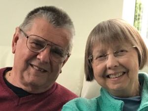 Supporting image for story: Golden couple’s kind gesture to air ambulance charity